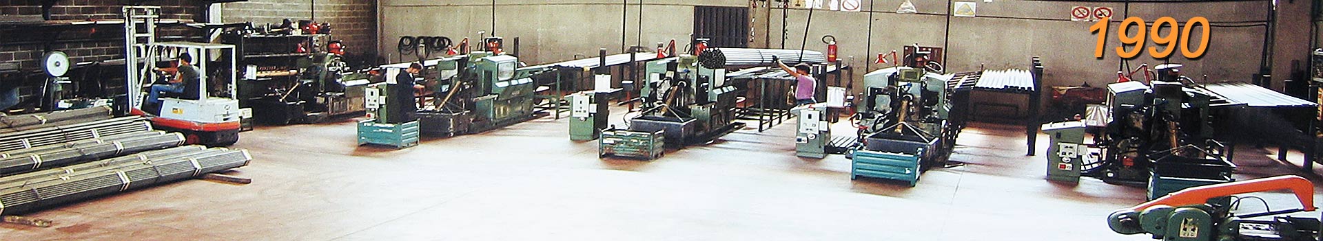 Bosmen Taglio tubi nel 1990